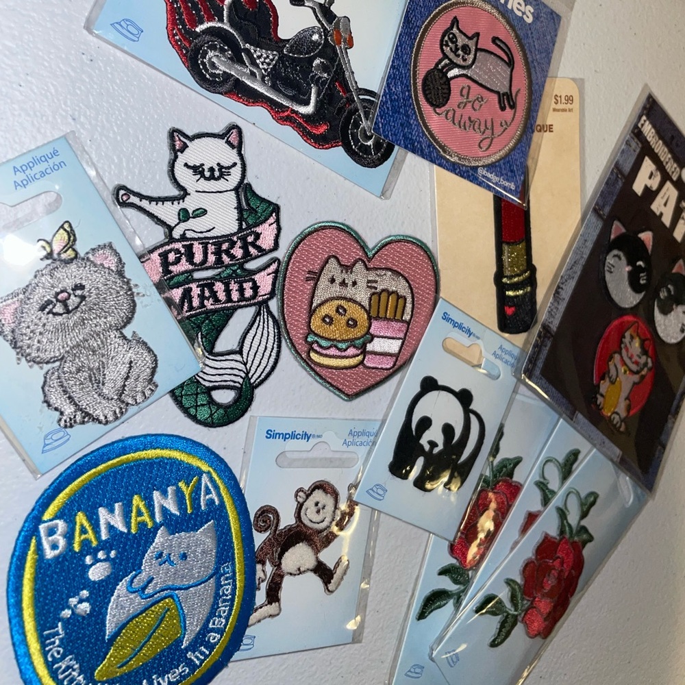 Iron on patch bundle - Picture 4 of 5